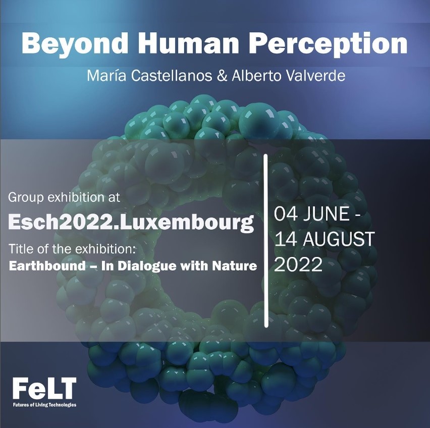 poster for Beyond Human Perception in Luxembourg